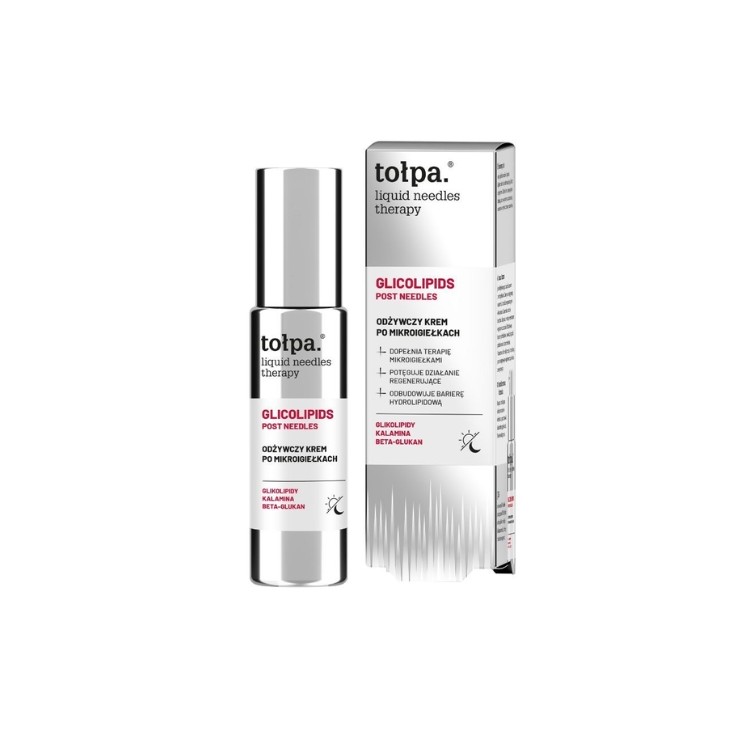 Tołpa Liquid Needles Therapy Glicolipids odżywczy Krem po mikroigiełkach 50 ml