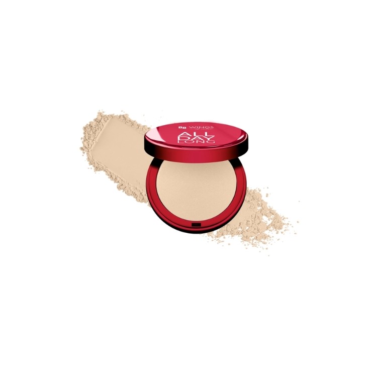 AA Wings of Color All Day Long prasowany Puder utrwalający /02/ 9 g