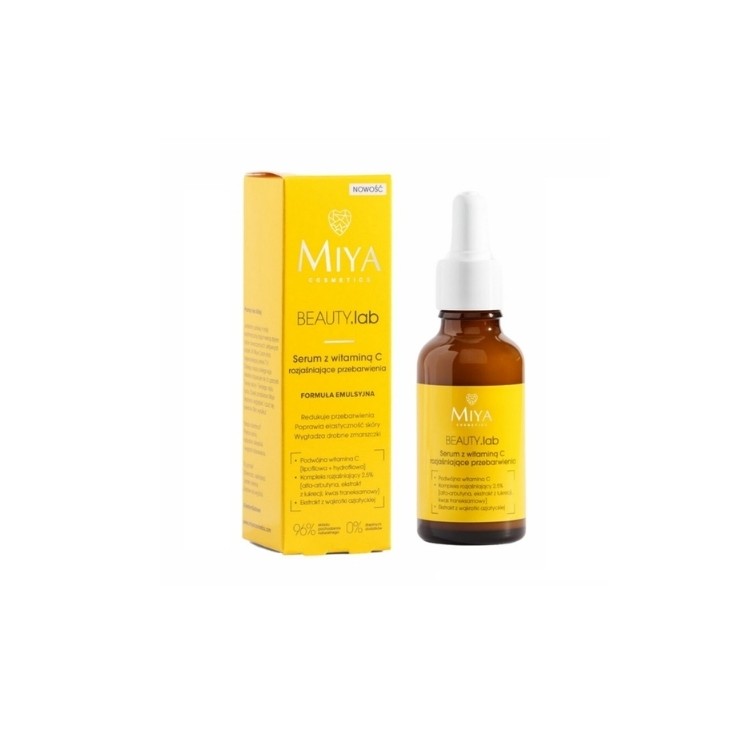 Miya Cosmetics BEAUTY.lab Serum z witaminą C na przebarwienia 30 ml