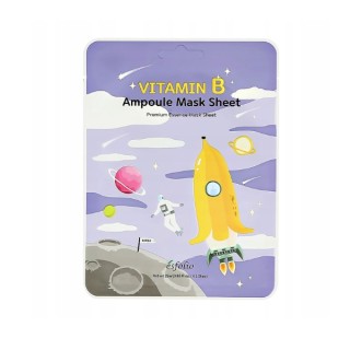 Esfolio Vitaimin B Ampoule Sheet Mask rozświetlająca Maska do twarzy 25 ml