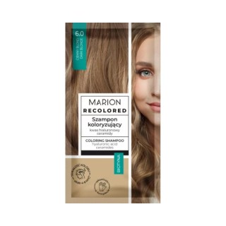 Marion Szampon koloryzujący z Biotyną 4-8 myć /6.0/ Ciemny Blond 40 ml