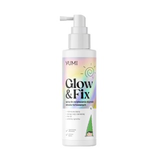 Yumi Glow&Fix Spray do włosów farbowanych zwiększający objętość 100 ml