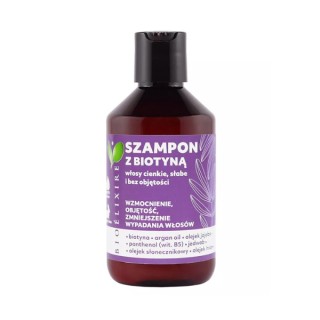 Bioelixire Szampon z biotyną do włosów cienkich i delikatnych 300 ml