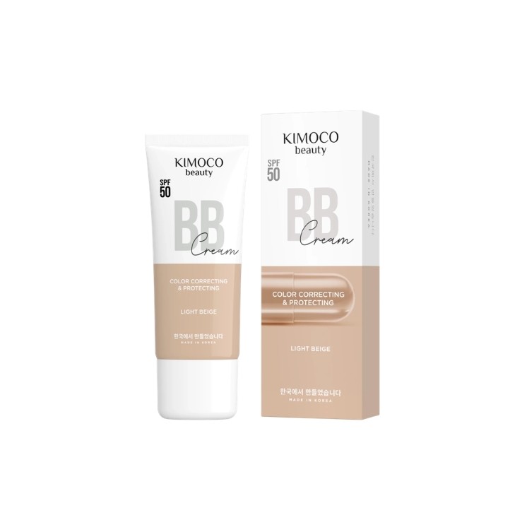 Kimoco Beauty BB Cream Krem do twarzy BB /01/ Light Beige SPF50 40 ml