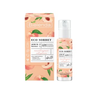 Bielenda ECO SORBET Serum-booster do twarzy nawilżające Brzoskwinia 30ml