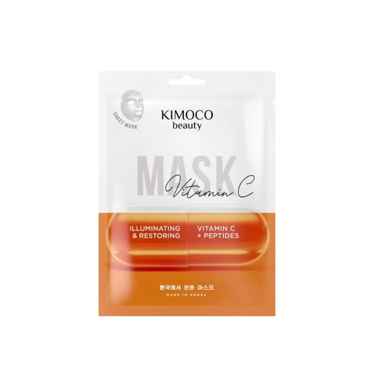 Kimoco Beauty Vitamin C rozświetlająca Maska w płachcie z Witaminą C 23 ml