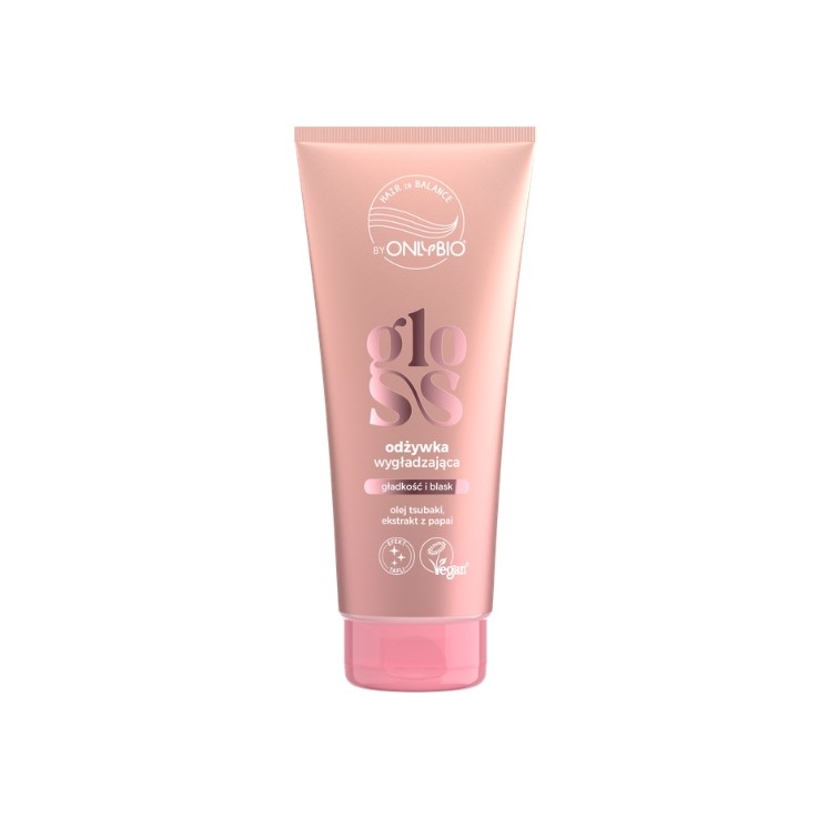 ONLYBIO Hair in Balance Gloss wygładzająca Odżywka do włosów 200 ml 