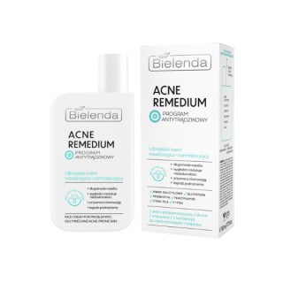 Bielenda Acne Remedium ultralekki Krem nawilżająco-normalizujący 50 ml
