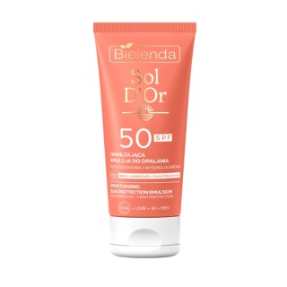 Bielenda Sol D'OR nawilżająca Emulsja do opalania SPF50 150 ml
