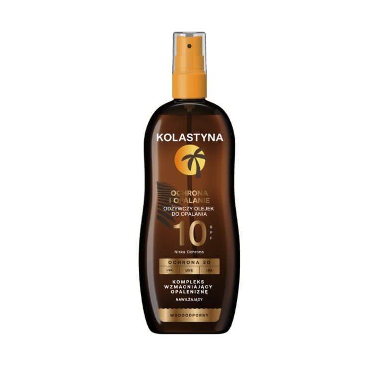 Kolastyna Olejek do opalania SPF10 150 ml