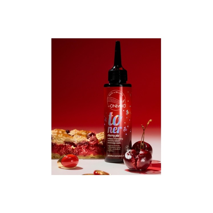 OnlyBio Hair in Balance Toner do włosów Cherry Pie 100 ml