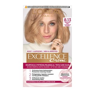 L'oreal Excellence Creme Farba do włosów /8.13/ Perłowy Beż