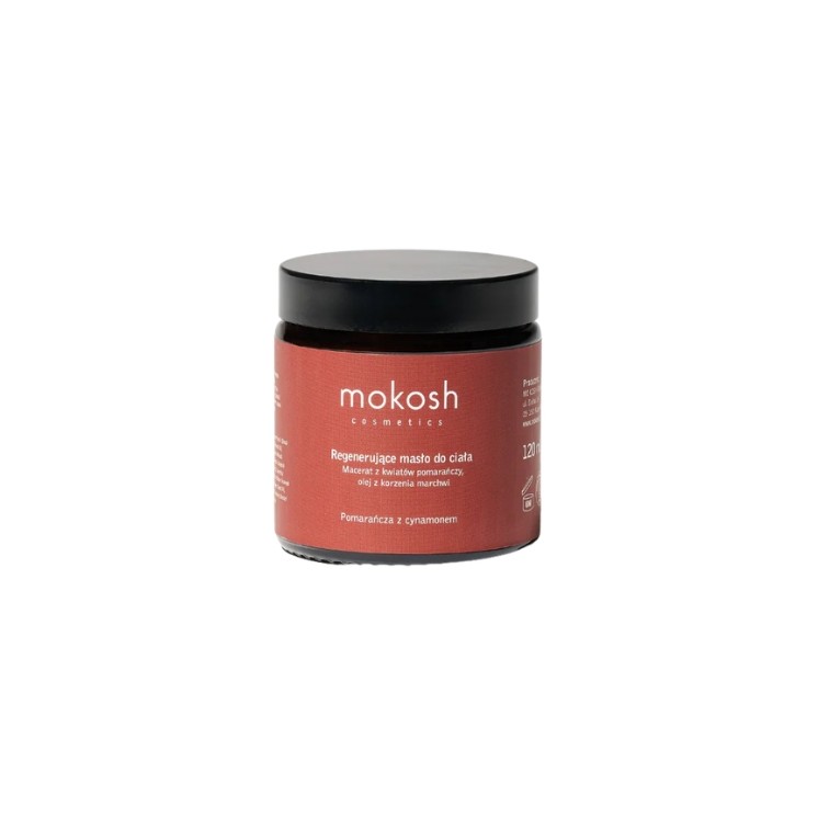 Mokosh Masło do ciała Pomarańcza z cynamonem 120 ml