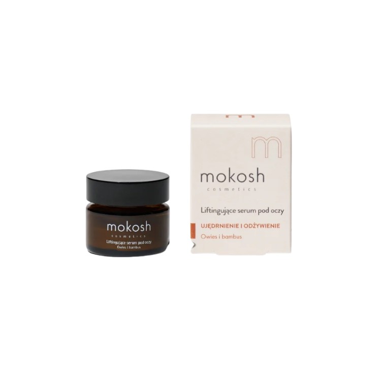 Mokosh liftingujące Serum pod oczy Owies i Bambus 15 ml