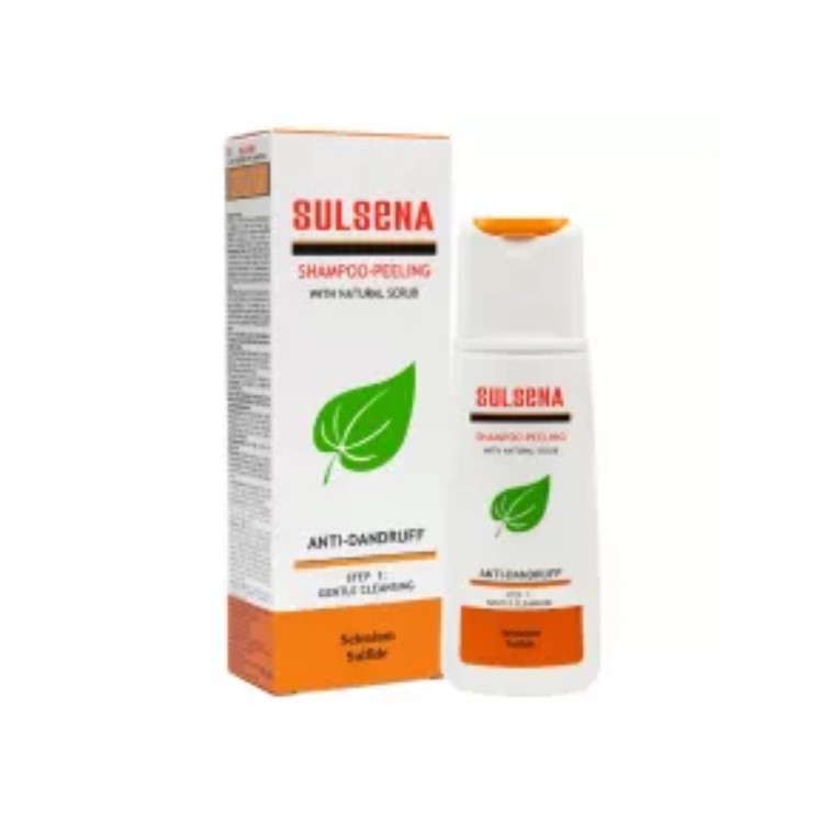 Sulsena przeciwłupieżowy Szampon z naturalnym peelingiem 150 ml