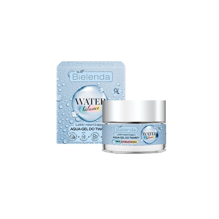 Bielenda Water Balance Lekki-nawilżający Aqua-Gel do twarzy