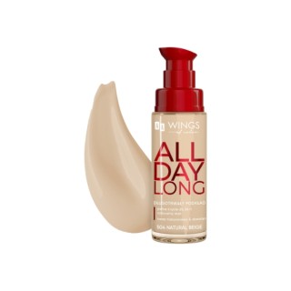 AA Wings of Color All Day Long długotrwały Podkład do twarzy /504/ Natural Beige 30 ml