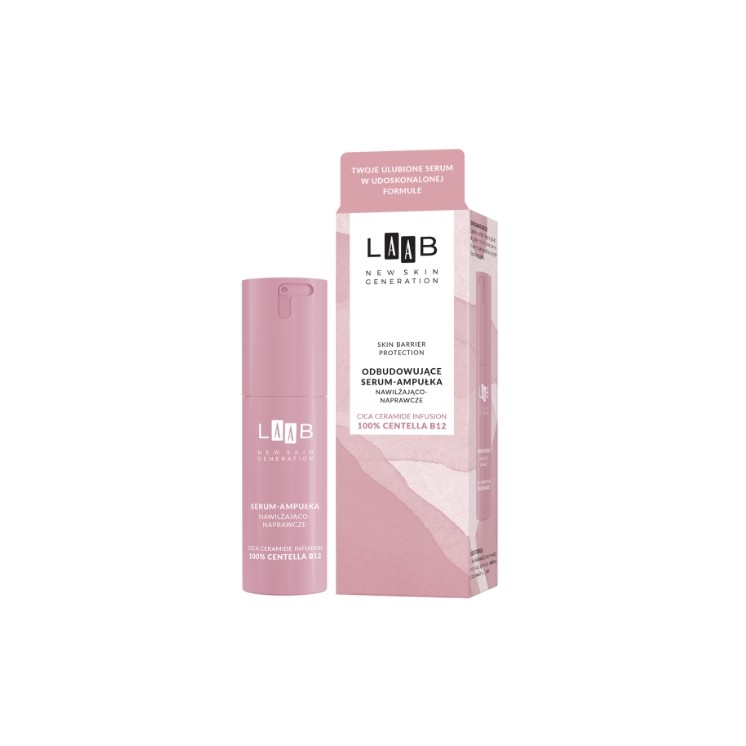 AA LAAB 100% Centella B12 odbudowujące Serum-ampułka nawilżająco-naprawcza 30 ml