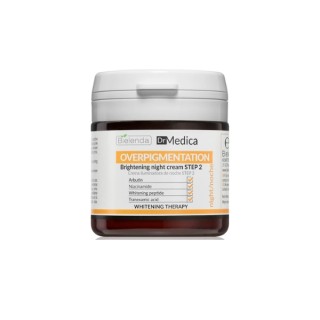 Bielenda Dr Medica OVERPIGMENTATION Rozjasniający Krem do twrazy na noc 50 ml
