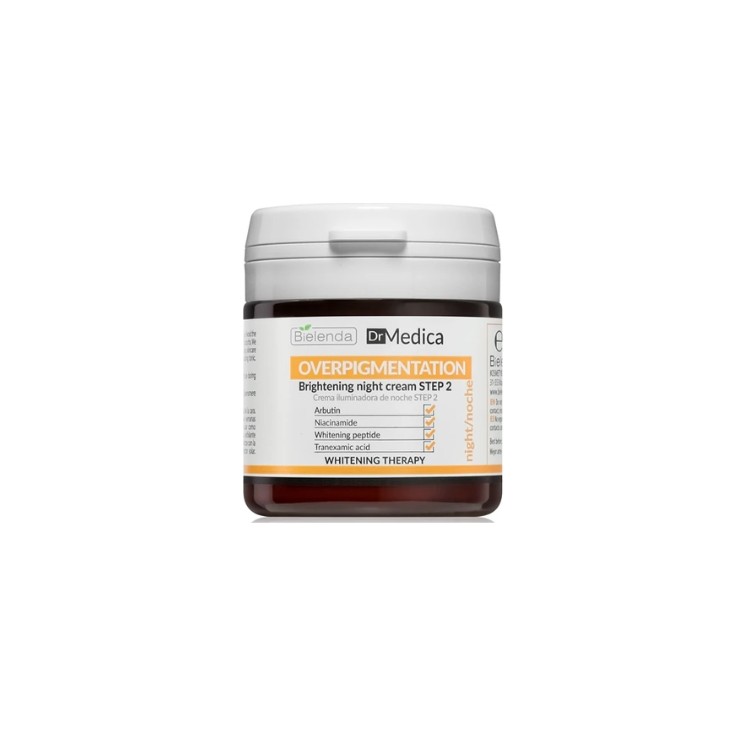 Bielenda Dr Medica OVERPIGMENTATION Rozjasniający Krem do twrazy na noc 50 ml