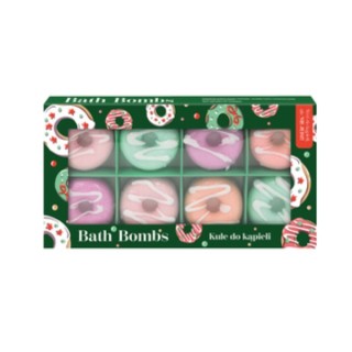 Bella Zestaw kul do kąpieli Donut 8 sztuk x 30 g