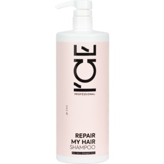 Ice Professional Repair My Hair Szampon do włosów zniszczonych, wysokoporowatych i łamliwych 1000 ml