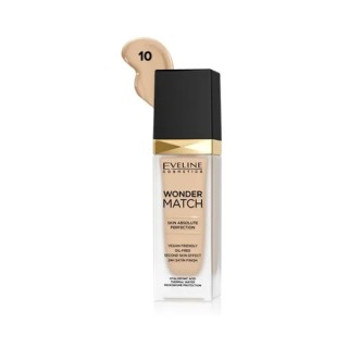 Eveline Wonder Match Luksusowy Podkład dopasowujący się /10/ Light Vanilla 30 ml