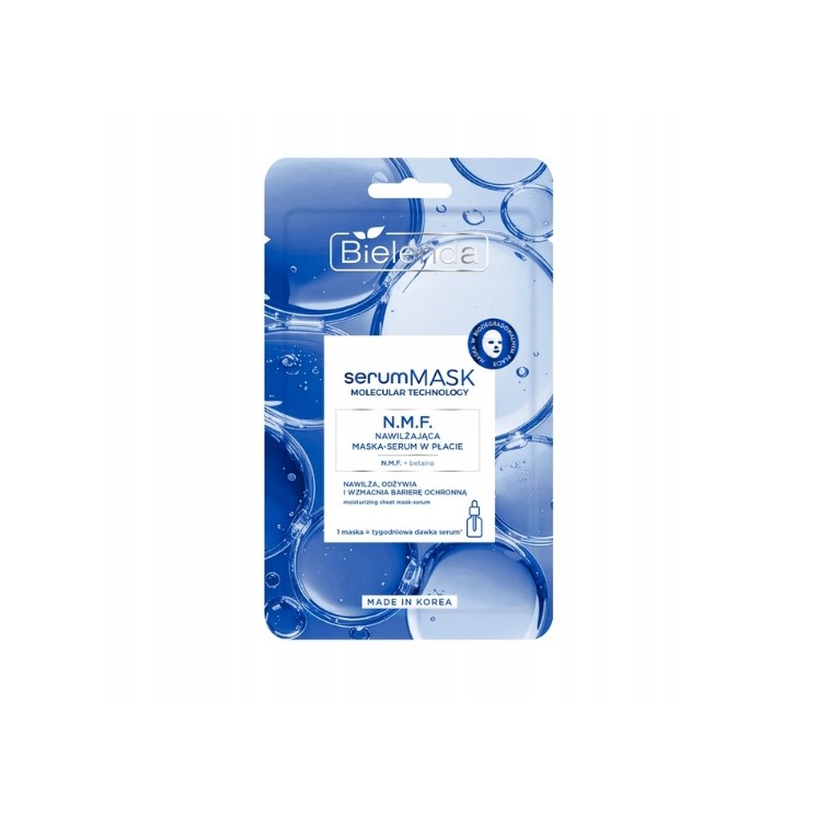 Bielenda serumMASK Molecular Technology nawilżająca Maska-serum w płachcie N.M.F. 1 sztuka