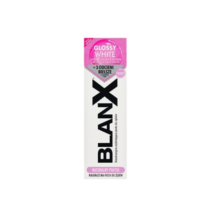 BlanX Glossy White wybielająca Pasta do zębów 75 ml