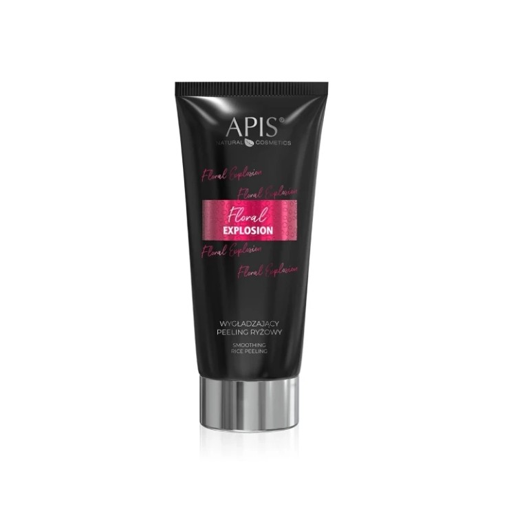 Apis Floral Explosion wygładzający Peeling ryżowy do ciała 200 ml