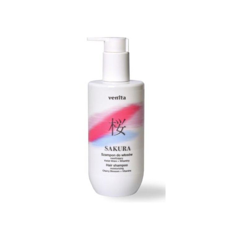 Venita Sakura nawilżający Szampon do włosów 300 ml