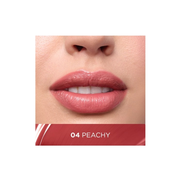 Eveline VinyLove długotrwała Pomadka płynna z efektem gloss /04/ Peachy 4 ml