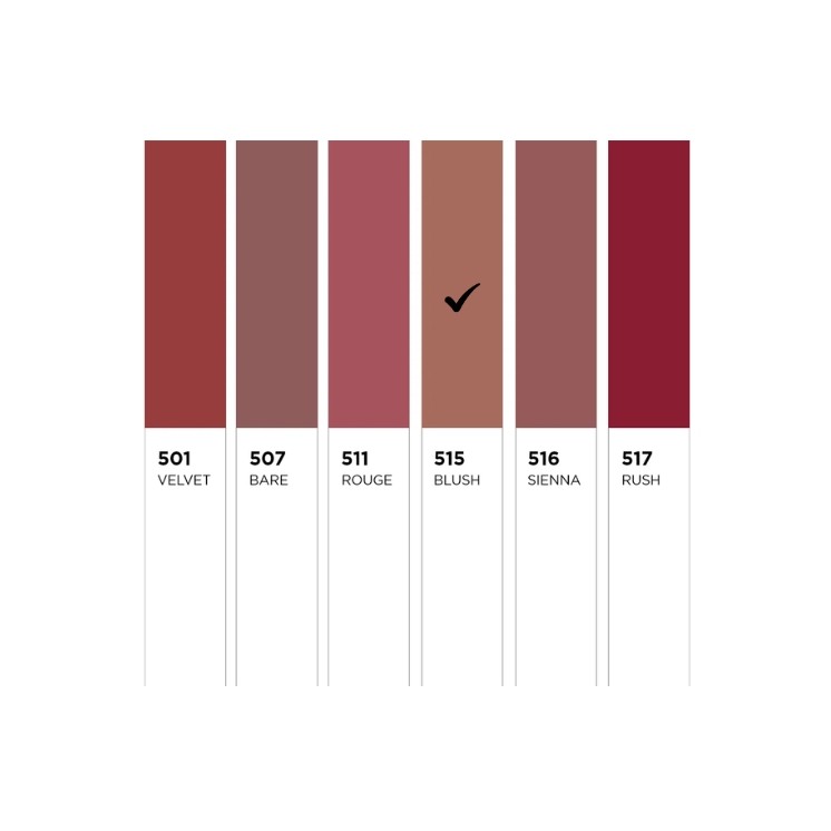 Eveline Celebrity Lips kremowa Pomadka o satynowym wykończeniu /515/ Blush 1 sztuka