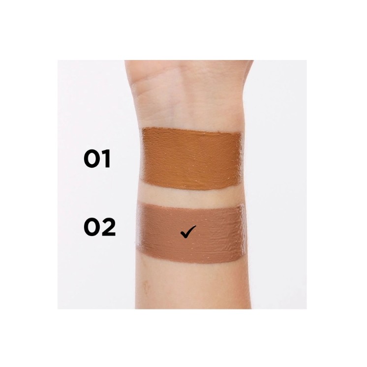 Eveline Choco Glamour Bronzer w kremie do twarzy /02/ 20 g
