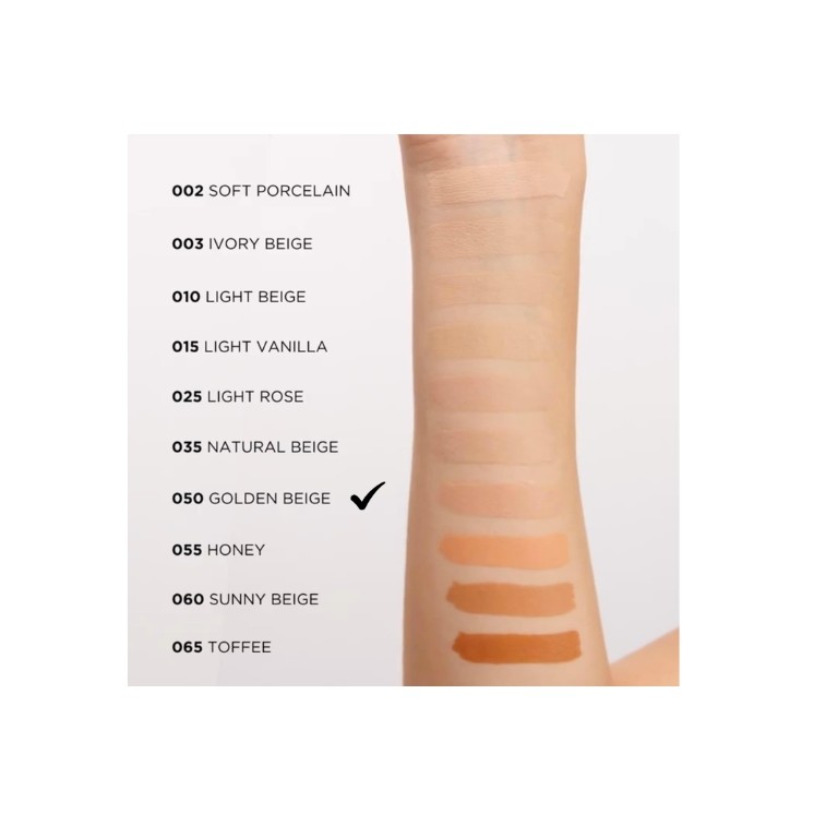 Eveline Liquid Control Podkład do twarzy z Niacynamidem w Droperze /050/ Golden Beige 32 ml
