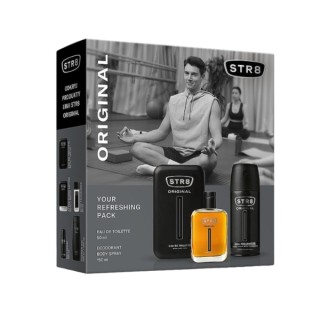 STR8 Zestaw prezentowy Original Woda toaletowa 50 ml + Dezodorant w aerozolu 150 ml