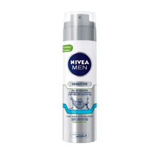 Nivea Men Sensitive Żel do golenia 3-dniowego zarostu 200 ml