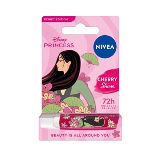 Nivea ochronna Pomadka do ust Disney Princess Cherry Shine 4,8 ml