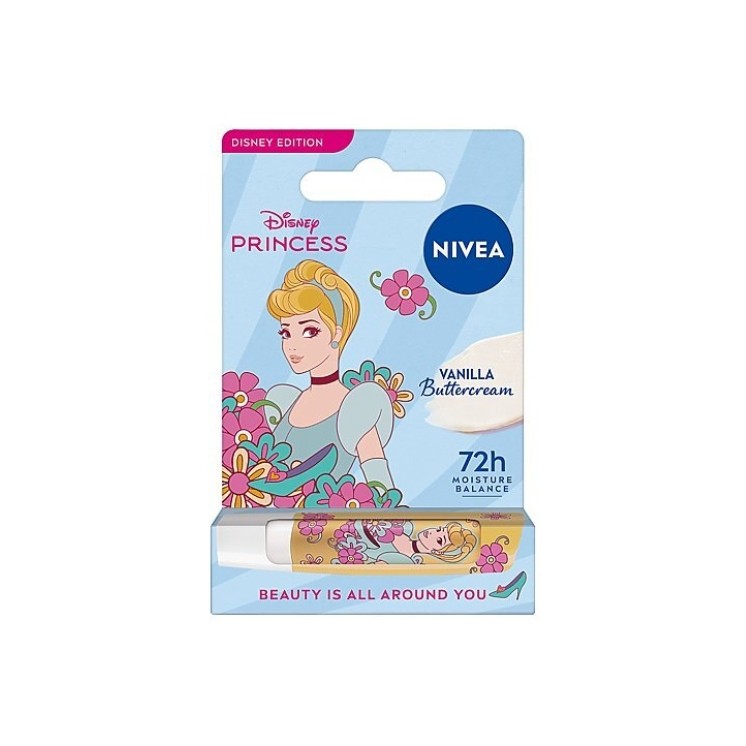 Nivea ochronna Pomadka do ust Disney Princess Vanilla Buttercream 4,8 ml