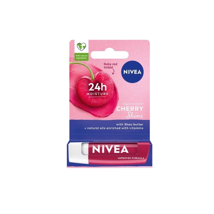 Nivea ochronna Pomadka do ust Cherry Shine 4,8 ml