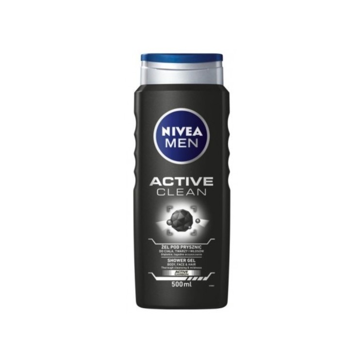 Nivea Men Active Clean Żel pod prysznic 500 ml