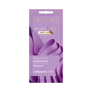 Dermika Maestria Anti-Age Therapy liftingująca Maseczka do twarzy z multipeptydami 7 g