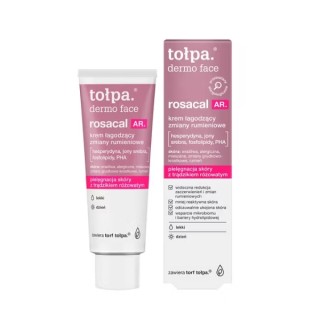 Tołpa Dermo Face Rosacal AR. Krem łagodzący zmiany rumieniowe 40 ml