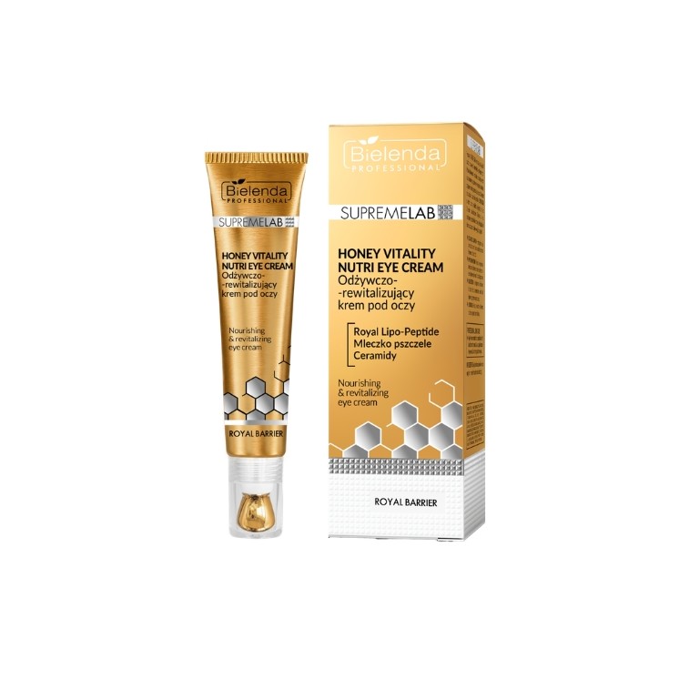 Bielenda Professional Supremelab Honey Vitality Nutri Eye Cream odżywczy Krem pod oczy 15 ml