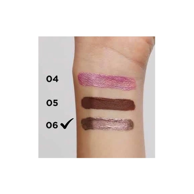 Eveline Cień do powiek w płynie Choco Glamour /06/ 6,5 ml