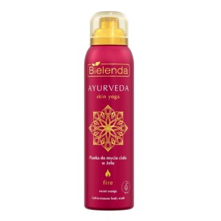 Bielenda Ayurveda Skin Yoga Pianka do mycia ciała w żelu Fire 150 ml